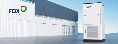Armazenamento industrial em DC coupling com inversor integrado
