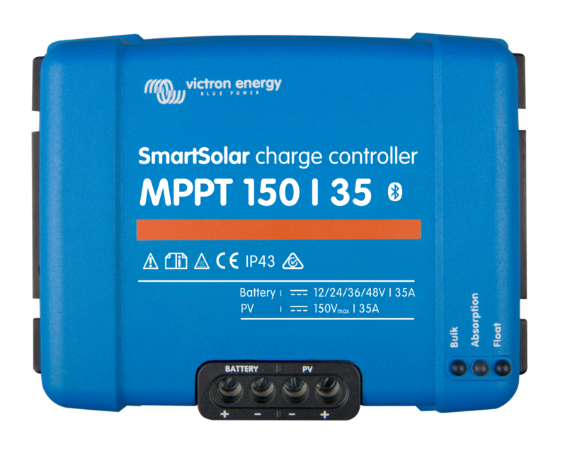 SmartSolar MPPT 150/35 - 12 / 24 / 36 / 48 Voltios